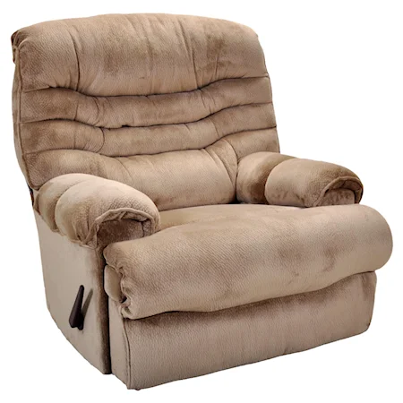 Comfortable Wall Recliner with Multi-Channeled Seat Back